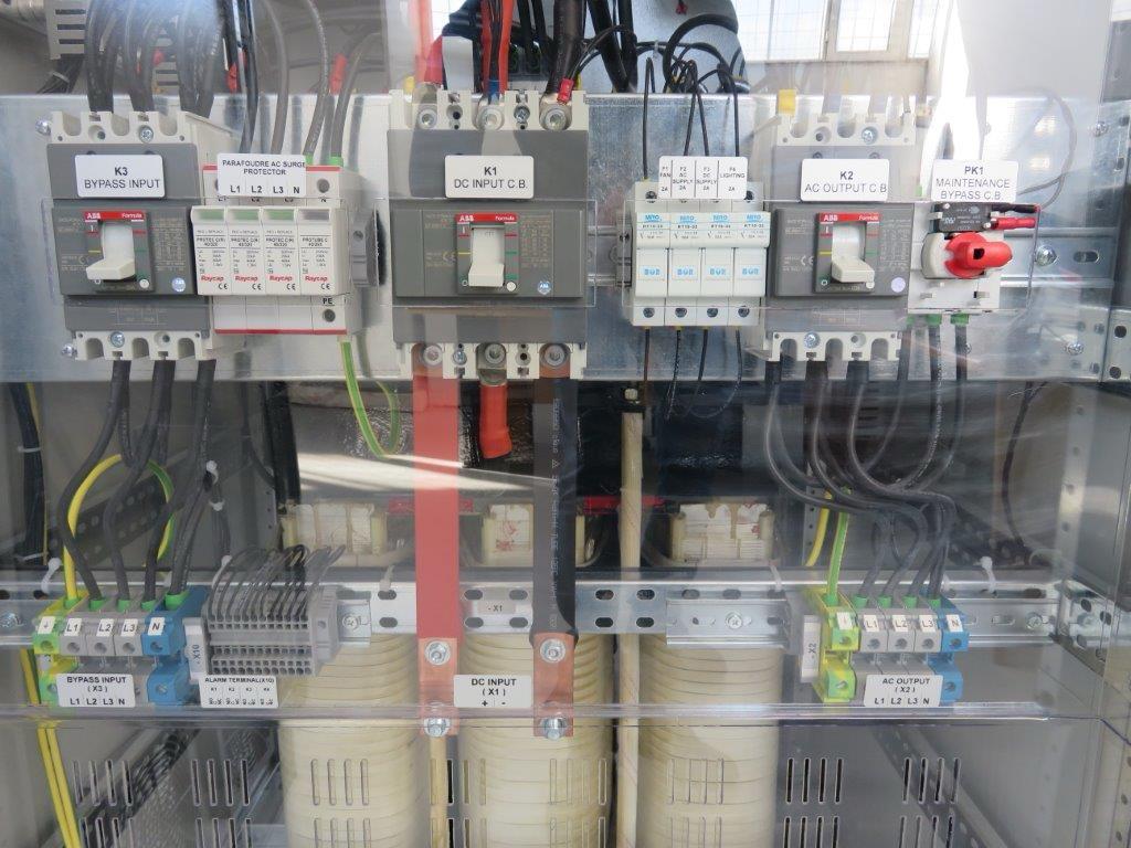 DNS Power System inside the charger